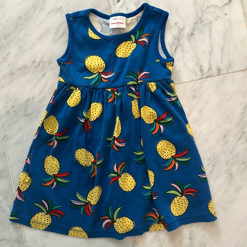Girls Hanna Andersson sun dress, size 4